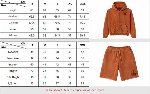 Burnt Orange Set