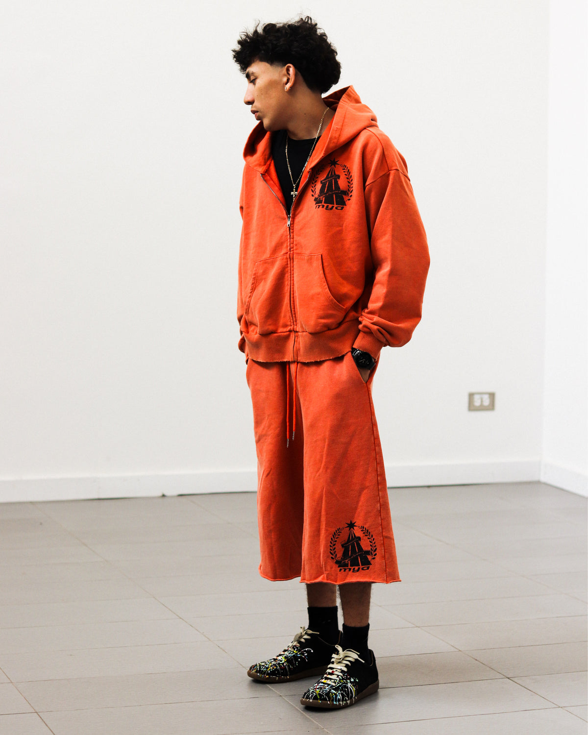 Burnt Orange Hoodie